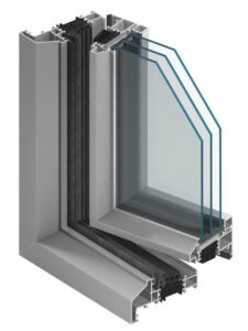 Kozijnen 3 Aluminium kozijn voor vervanging