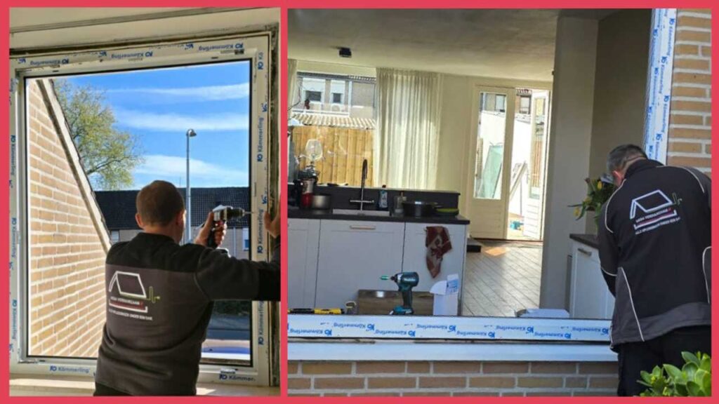 kozijn plaatsen
