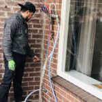 Spouwvervuiling verwijderen 3 Isolatie check en werkzaamheden