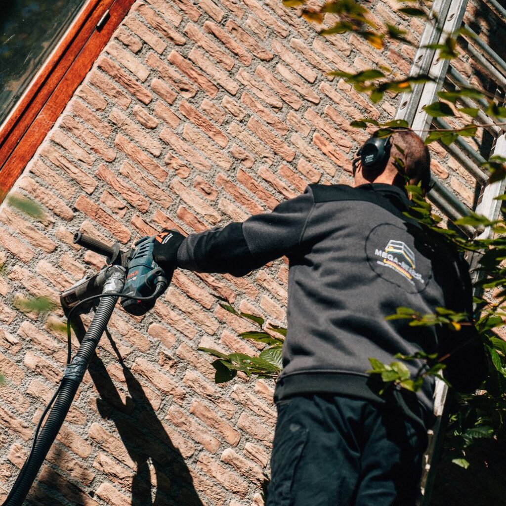 spouwmuur isolaite werkzaamheden